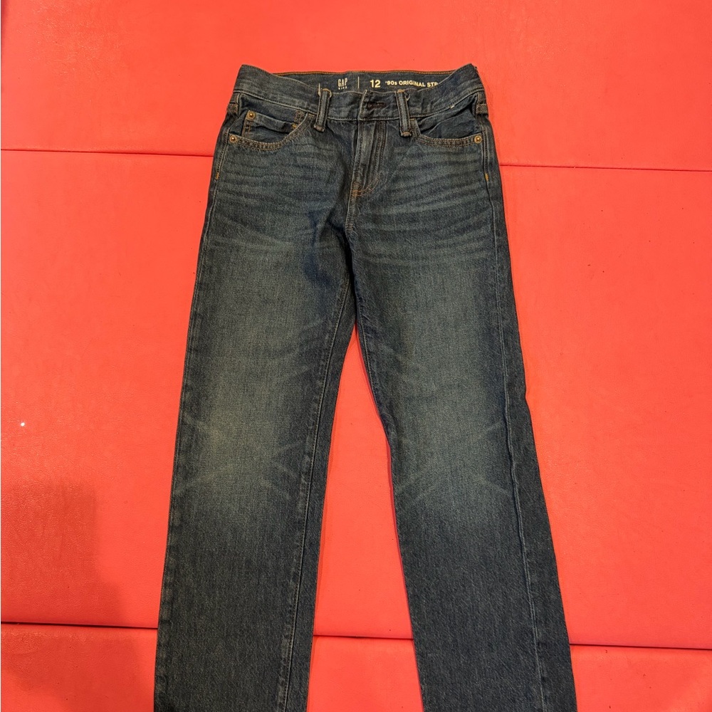 Gap Kids Boys Jeans Size 12 | 90s Original Straight Fit Denim